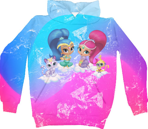 Unisex Hoodie 3D - Shimmer and Shine 1 - Mfest