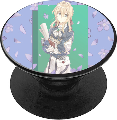 Віолета Еверґарден / Violet Evergarden - PopSocket Підставка для мобільного - Violet evergarden 2 - Mfest