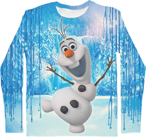 Men's Longsleeve Shirt 3D - Frozen 4 - Mfest