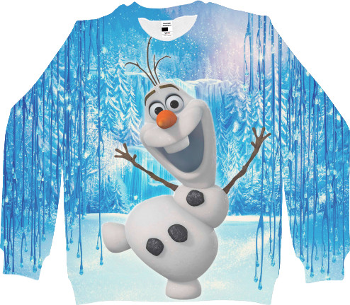 Women's Sweatshirt 3D - Frozen 4 - Mfest