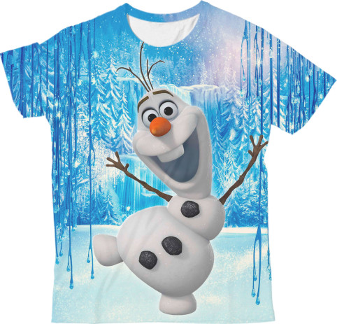 Kids' T-Shirt 3D - Frozen 4 - Mfest