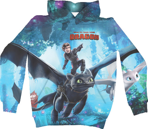 Unisex Hoodie 3D - How to Train Your Dragon - Mfest