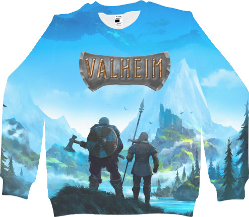 Women's Sweatshirt 3D - Valheim - Mfest