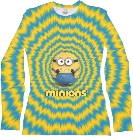 Women's Longsleeve Shirt 3D - Minions: The Rise of Gru - Mfest