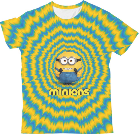 Kids' T-Shirt 3D - Minions: The Rise of Gru - Mfest