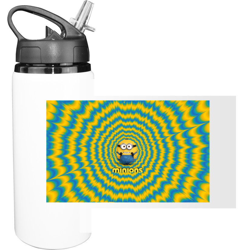 Sport Water Bottle - Minions: The Rise of Gru - Mfest