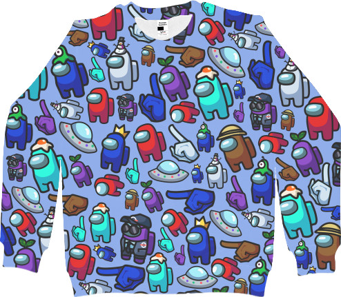 Women's Sweatshirt 3D - Among us 16 - Mfest