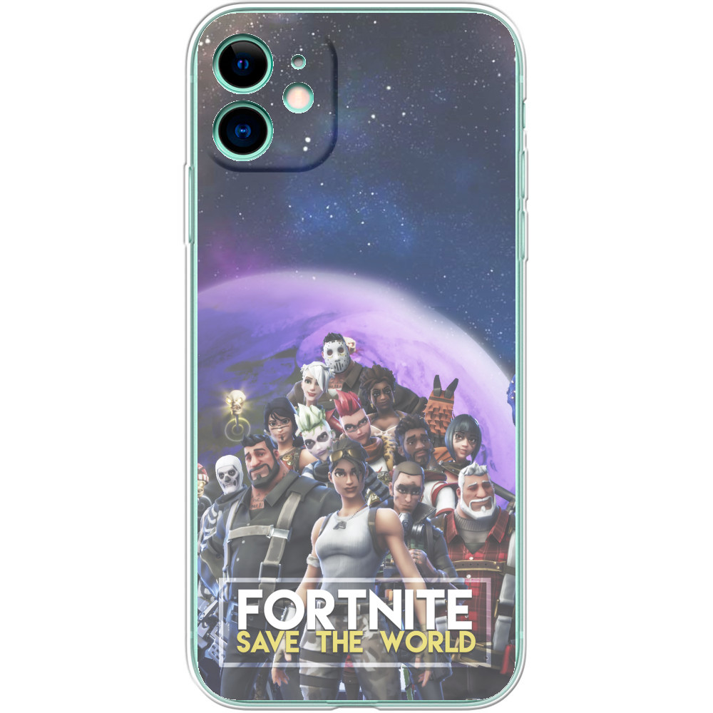 Чехол iPhone - Fortnite Save The World - Mfest