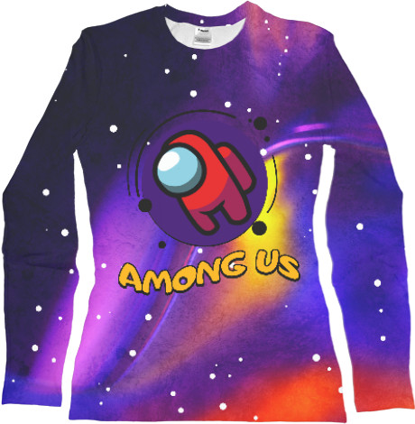 Women's Longsleeve Shirt 3D - Among us 11 - Mfest