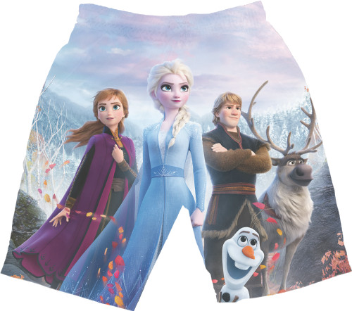 Kids' Shorts 3D - Frozen / Frozen - Mfest