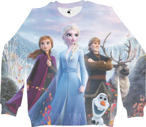 Women's Sweatshirt 3D - Frozen / Frozen - Mfest