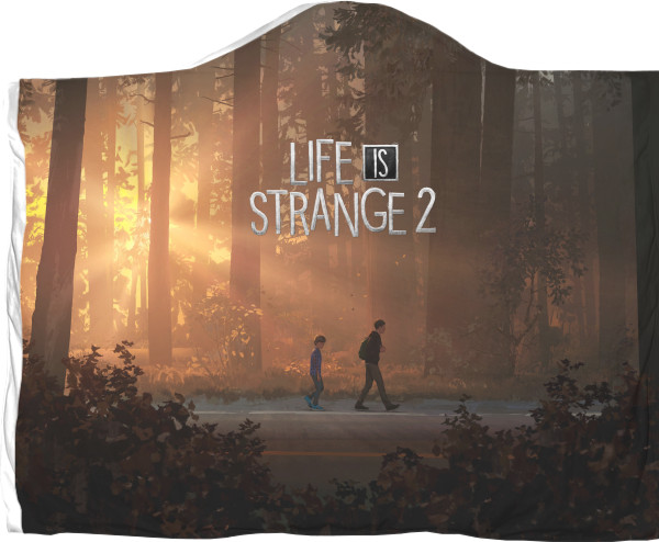 Плед с капюшоном 3D - Life Is Strange 4 - Mfest