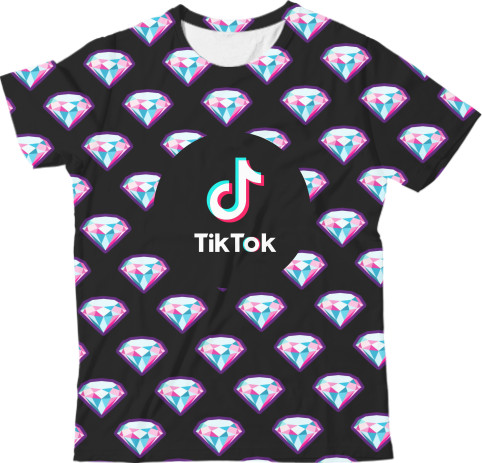 Kids' T-Shirt 3D - Tiktok 9 - Mfest