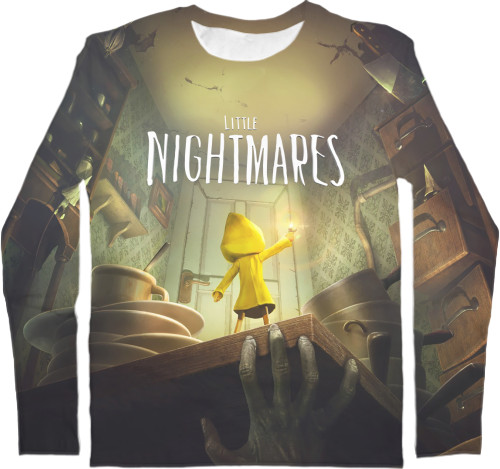 Men's Longsleeve Shirt 3D - Little Nightmares 3 - Mfest