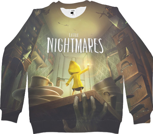 Women's Sweatshirt 3D - Little Nightmares 3 - Mfest