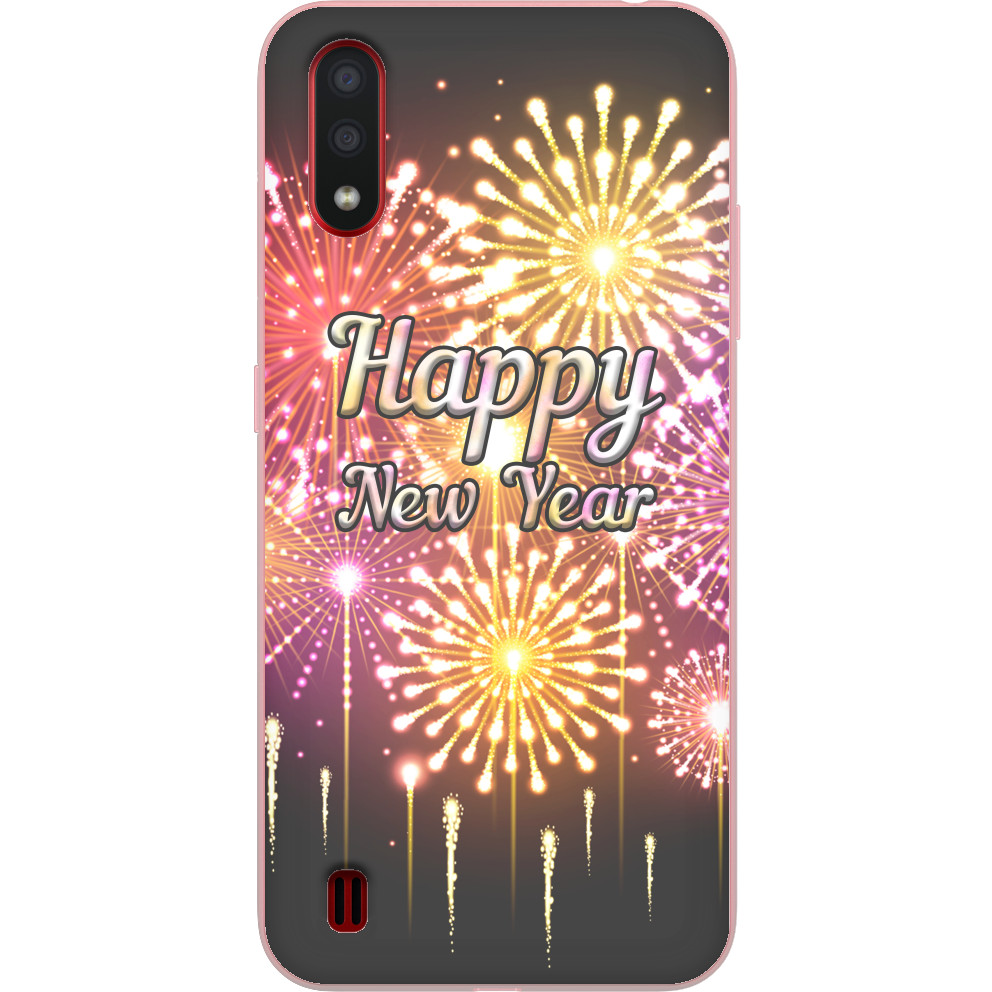 Чехол Samsung - Happy New Year 14 - Mfest