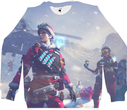 Women's Sweatshirt 3D - Free Fire 5 - Mfest