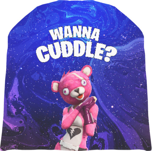 Hat 3D - Fortnite Wanna Cuddle? - Mfest