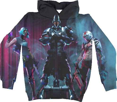 Kids' Hoodie 3D - Fortnite 51 - Mfest