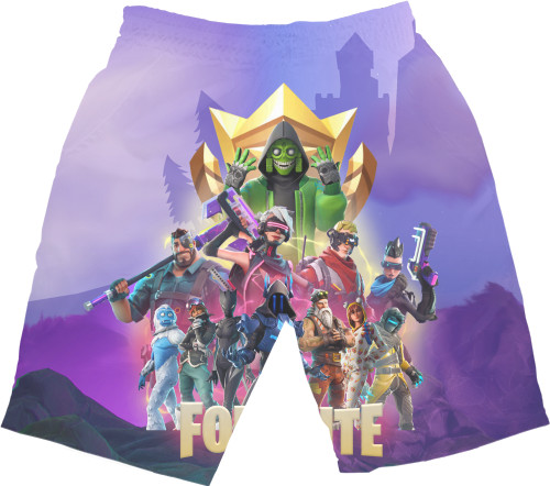 Men's Shorts 3D - Fortnite 47 - Mfest