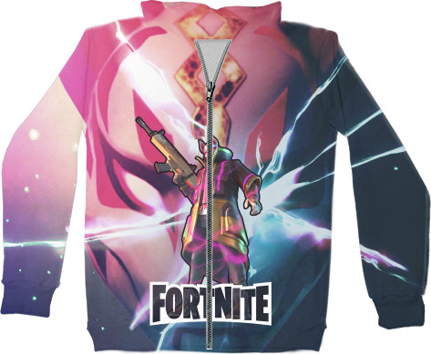 Kids' Zip-through Hoodie 3D - Fortnite 46 - Mfest