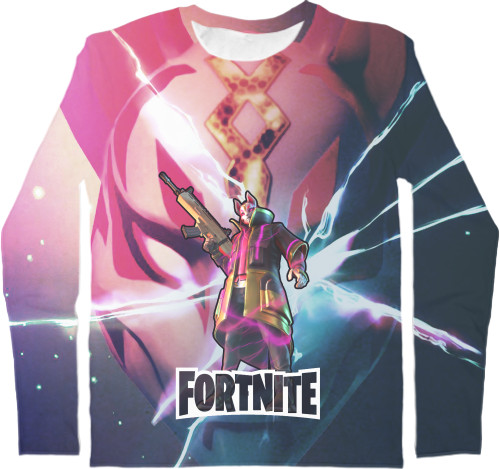 Men's Longsleeve Shirt 3D - Fortnite 46 - Mfest