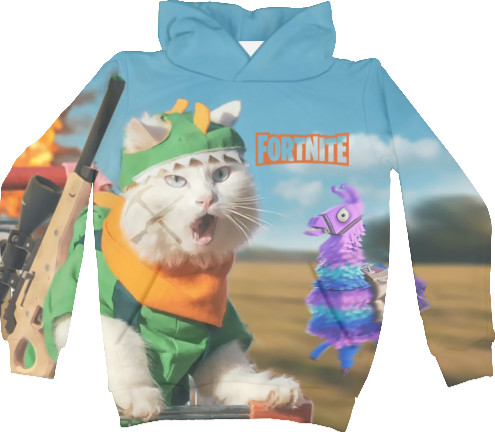 Kids' Hoodie 3D - Fortnite - Mfest