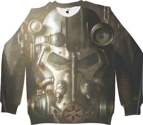 Kids' Sweatshirt 3D - Fallout 4 (2) - Mfest