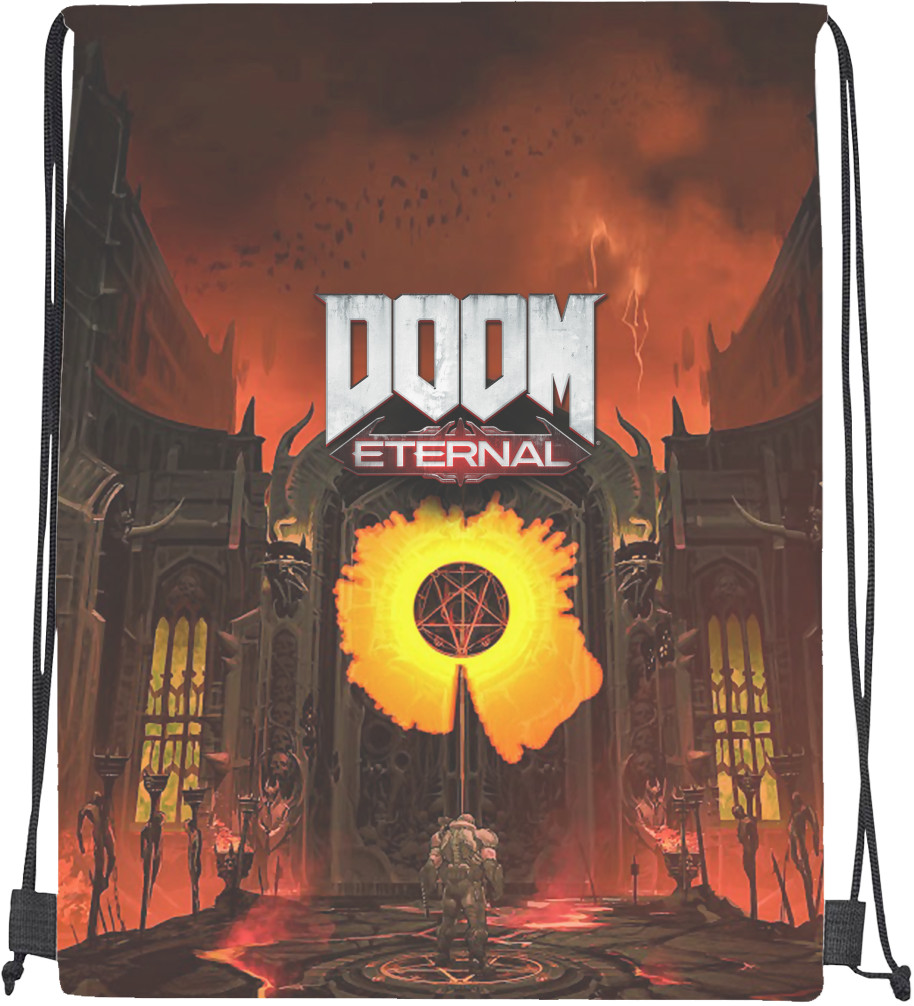 Drawstring Bag - DOOM eternal 1 - Mfest