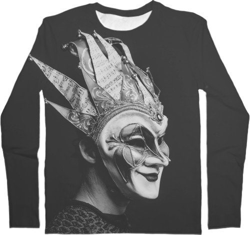 Men's Longsleeve Shirt 3D - Dj Boris Brejcha - Mfest