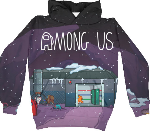 Unisex Hoodie 3D - Among us 12 - Mfest