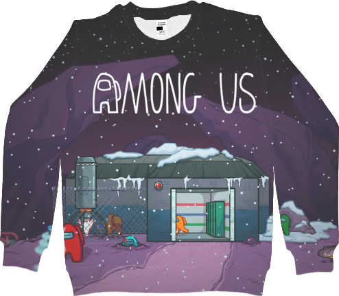 Women's Sweatshirt 3D - Among us 12 - Mfest