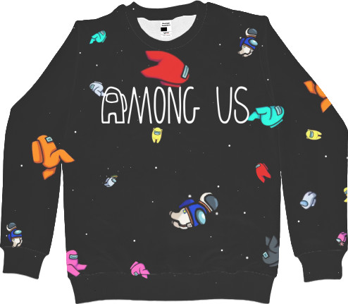 Kids' Sweatshirt 3D - Among us 10 - Mfest