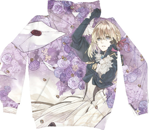 Kids' Hoodie 3D - Violet Evergarden / Violet Evergarden - Mfest