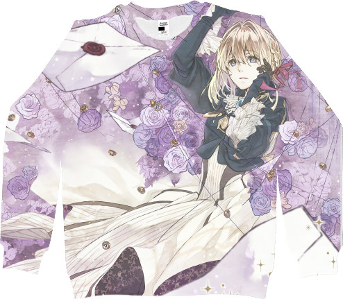 Men's Sweatshirt 3D - Violet Evergarden / Violet Evergarden - Mfest