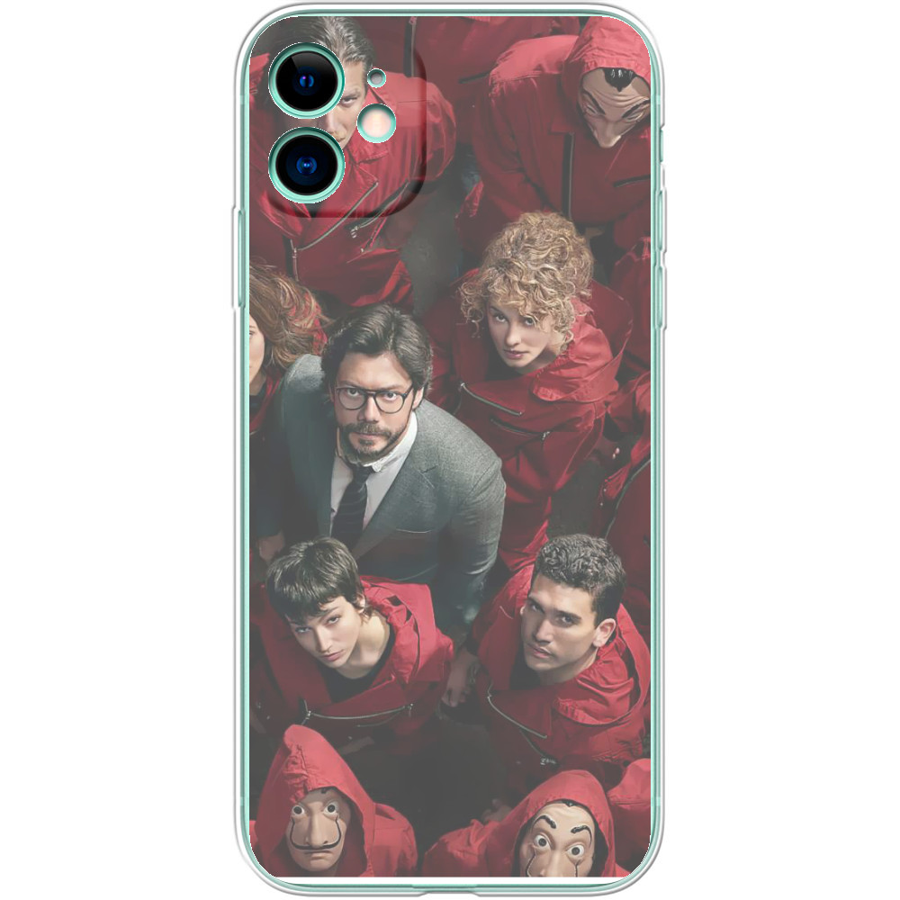 Бумажный дом - iPhone cases - Paper House 3 - Mfest