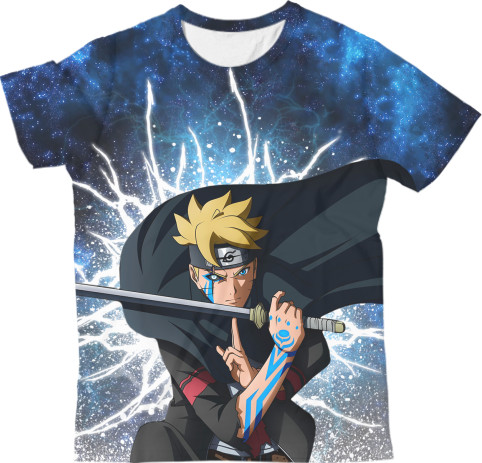 Kids' T-Shirt 3D - Boruto / Boruto (Naruto) - Mfest