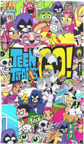 Towel 3D - Teen Titans Go - Mfest