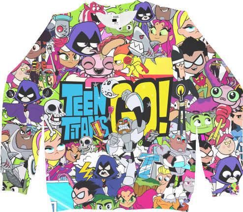 Kids' Sweatshirt 3D - Teen Titans Go - Mfest