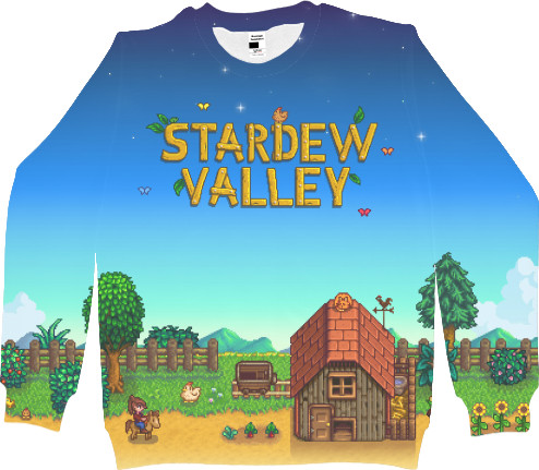 Світшот 3D Дитячий - Stardew Valley - Mfest