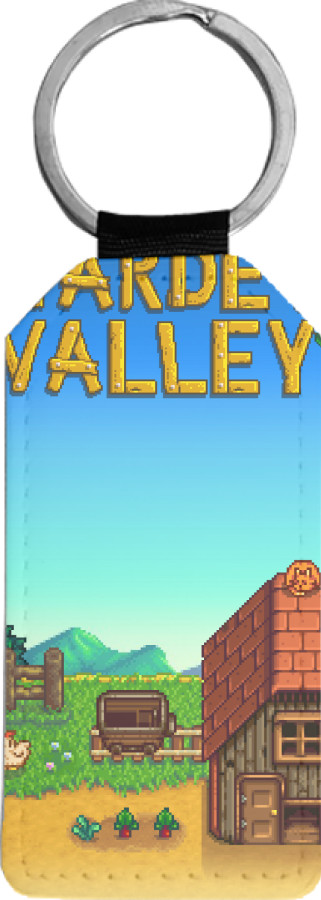 Rectangular Keychain - stardew valley - Mfest