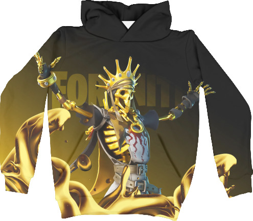 Kids' Hoodie 3D - Oro Skin (Fortnite) - Mfest