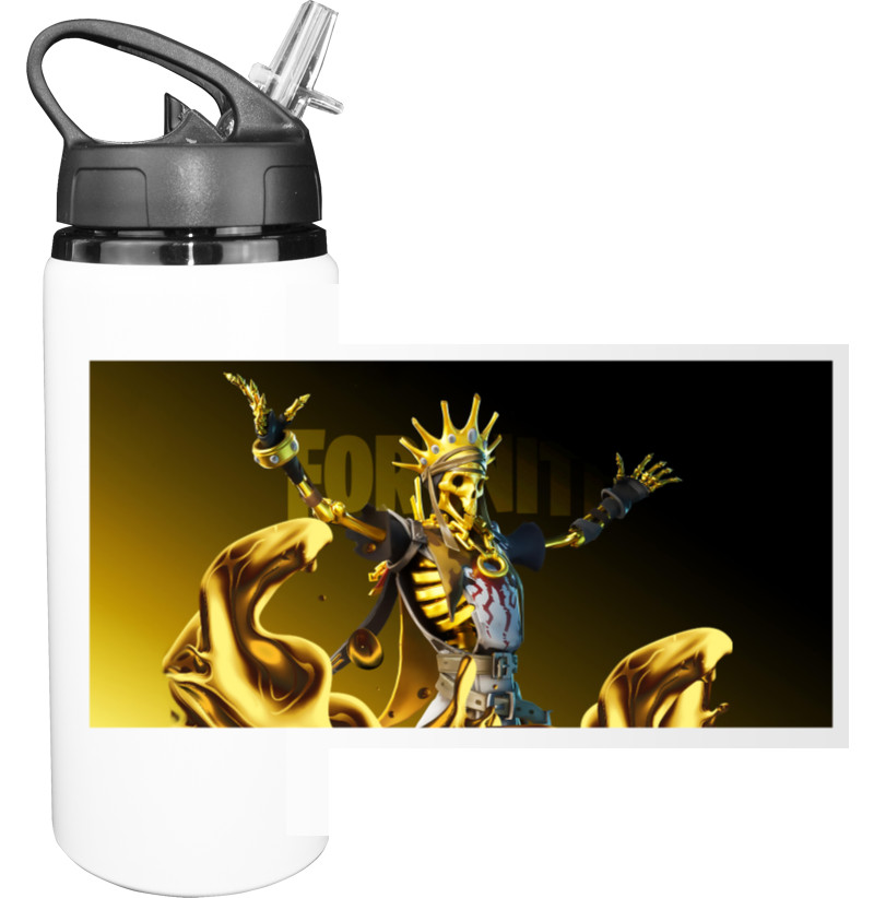 Sport Water Bottle - Oro Skin (Fortnite) - Mfest