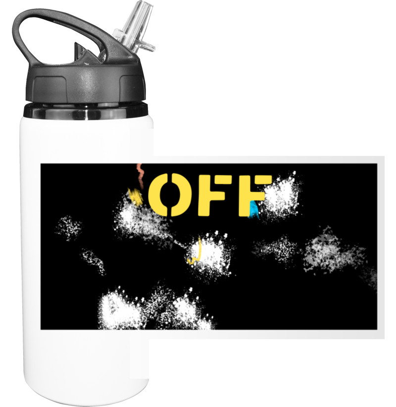 Sport Water Bottle - off white 9 - Mfest