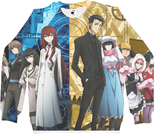 Kids' Sweatshirt 3D - Steins Gate - Mfest