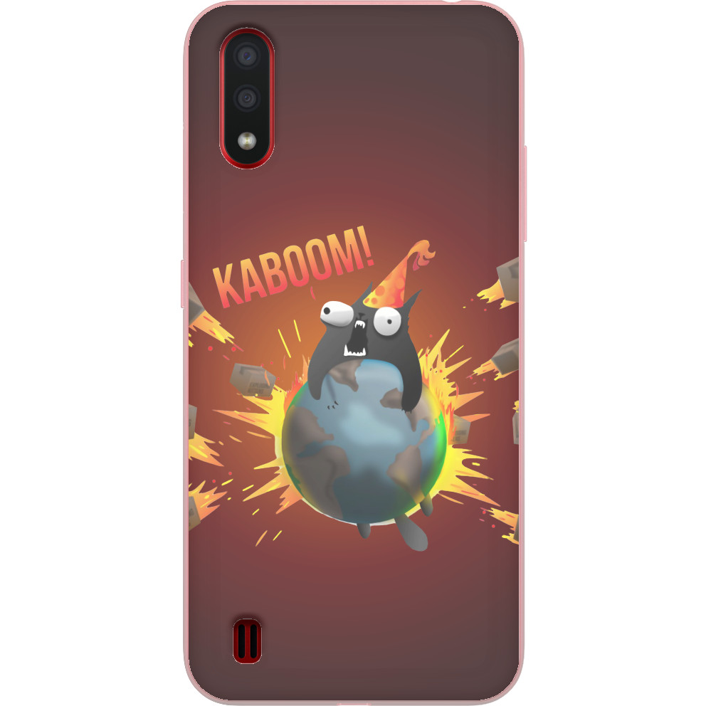 Чехол Samsung - Вибухові кошенята / Exploding Kittens - Mfest