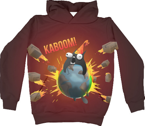 Unisex Hoodie 3D - Exploding Kittens - Mfest