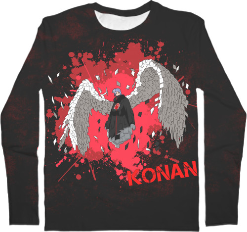 Kids' Longsleeve Shirt 3D - Konan Hayumi (Naruto) - Mfest