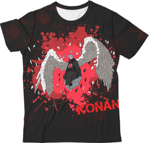 Kids' T-Shirt 3D - Konan Hayumi (Naruto) - Mfest