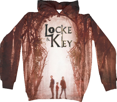 Unisex Hoodie 3D - Locke & Key 3 - Mfest